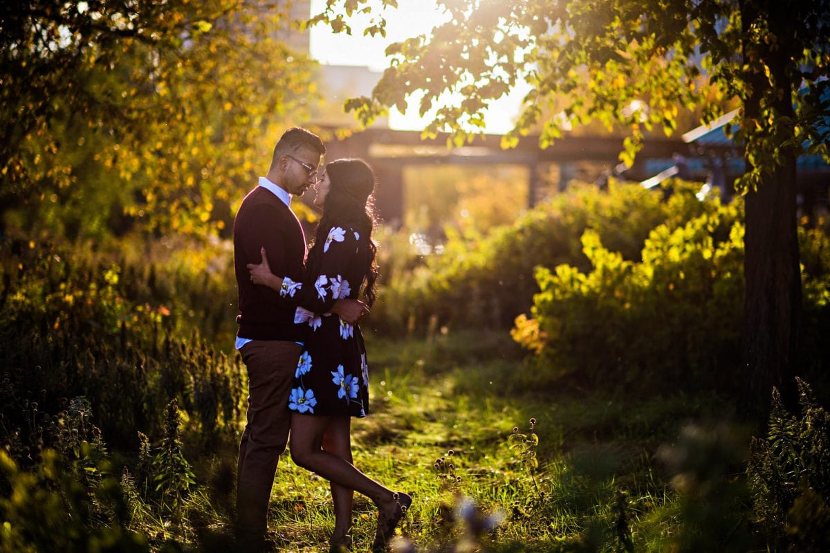 The Forks engagement shoot