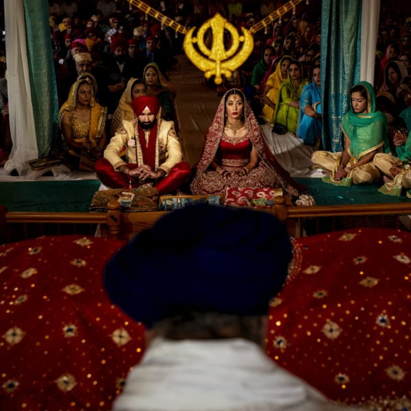 Singh Sabha Gurdwara wedding